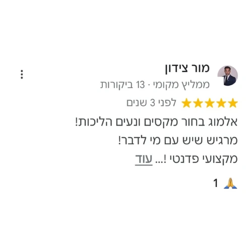 המלצה 5